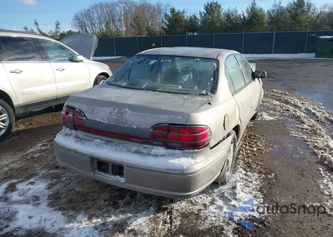 1998 Oldsmobile Cutlass Gl from USA, damaged, VIN 1G3NB52M9W6300607